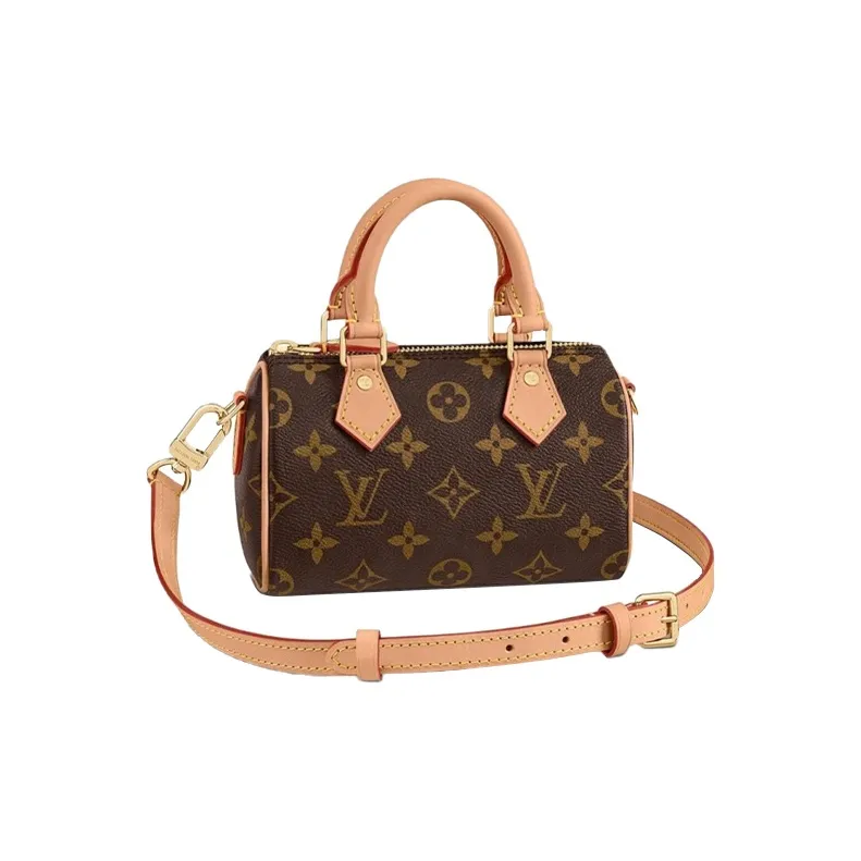Uabat Louis Vuitton Nano Speedy Monogram Canvas Brown M81085