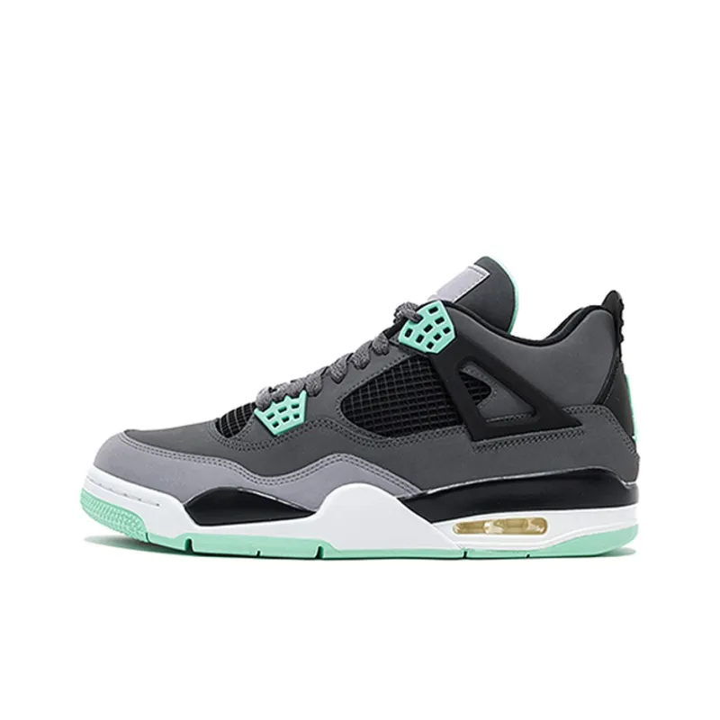 Uabat Jordan 4 Retro Green Glow 308497-033