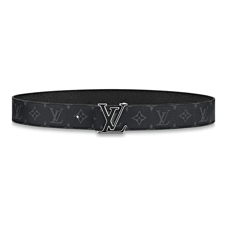 Uabat LOUIS VUITTON Leather Belt Men M0157