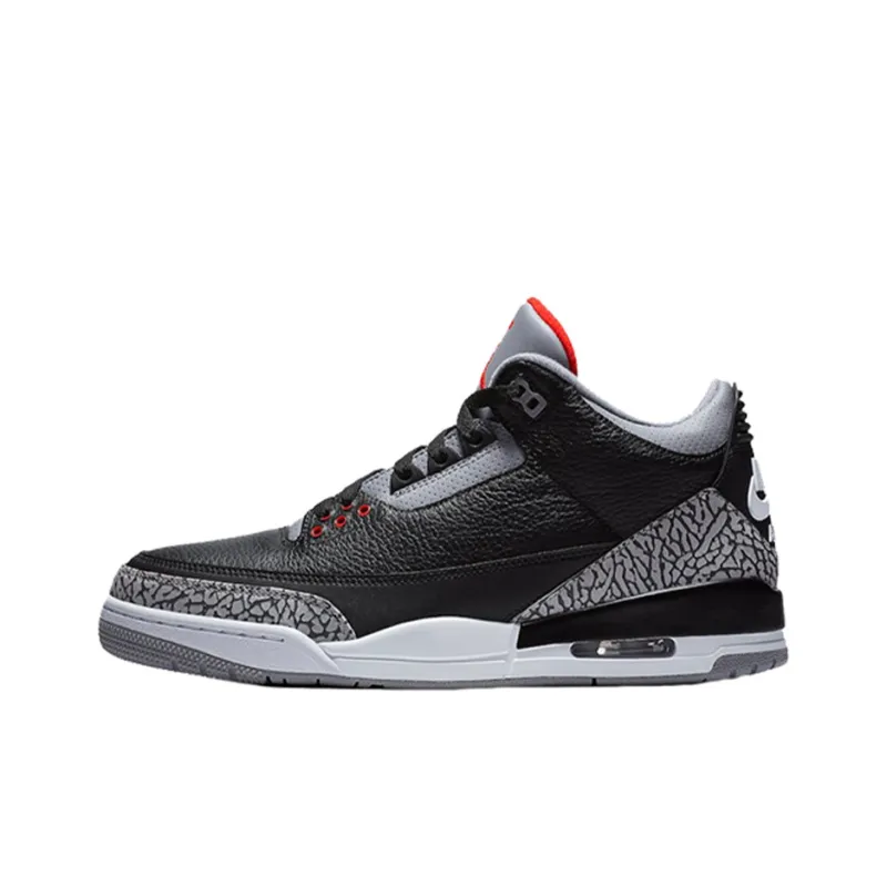 Uabat Jordan 3 Retro Black Cement (2018) 854262-001