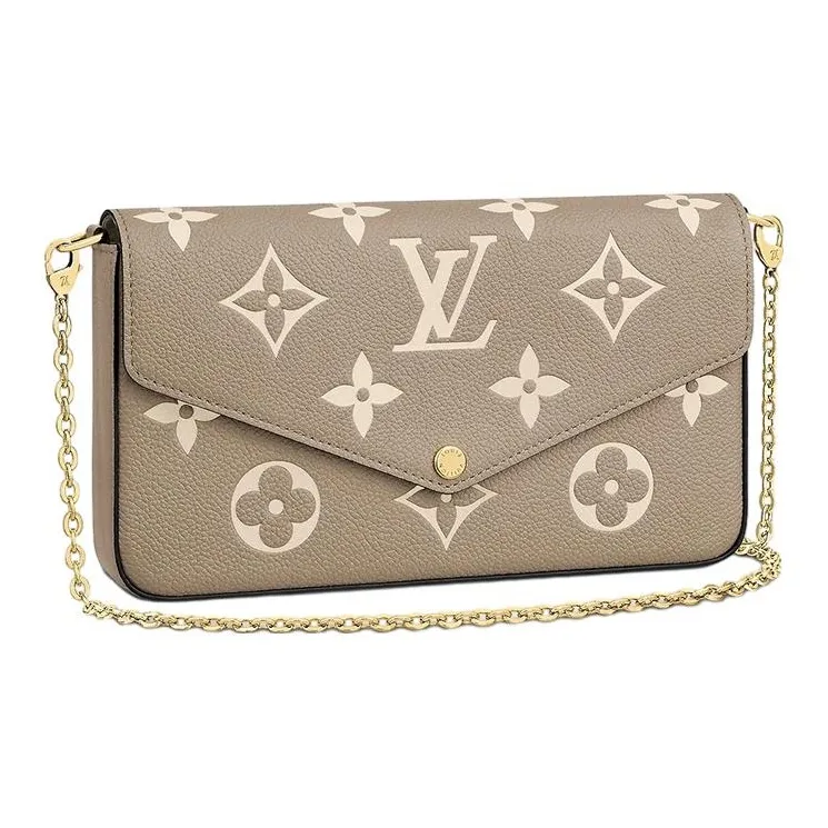 Uabat Louis Vuitton Felicie Pochette Dove/Cream M69977