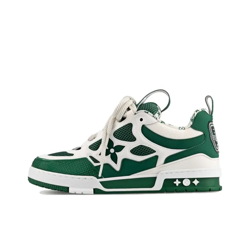Uabat Louis Vuitton LV Skate Sneaker Green White  1AC520