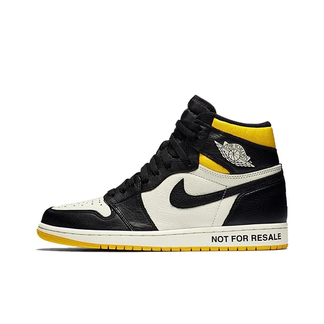 Uabat Jordan 1 Retro High Not for Resale Varsity Maize 861428-107