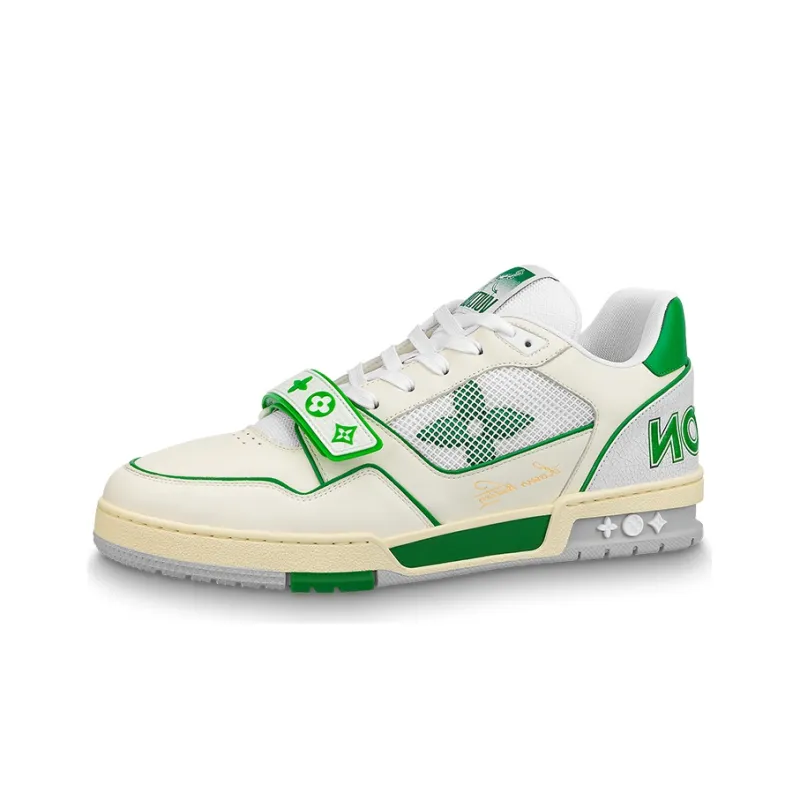 Uabat Louis Vuitton Trainer Green Mesh  1A98V1