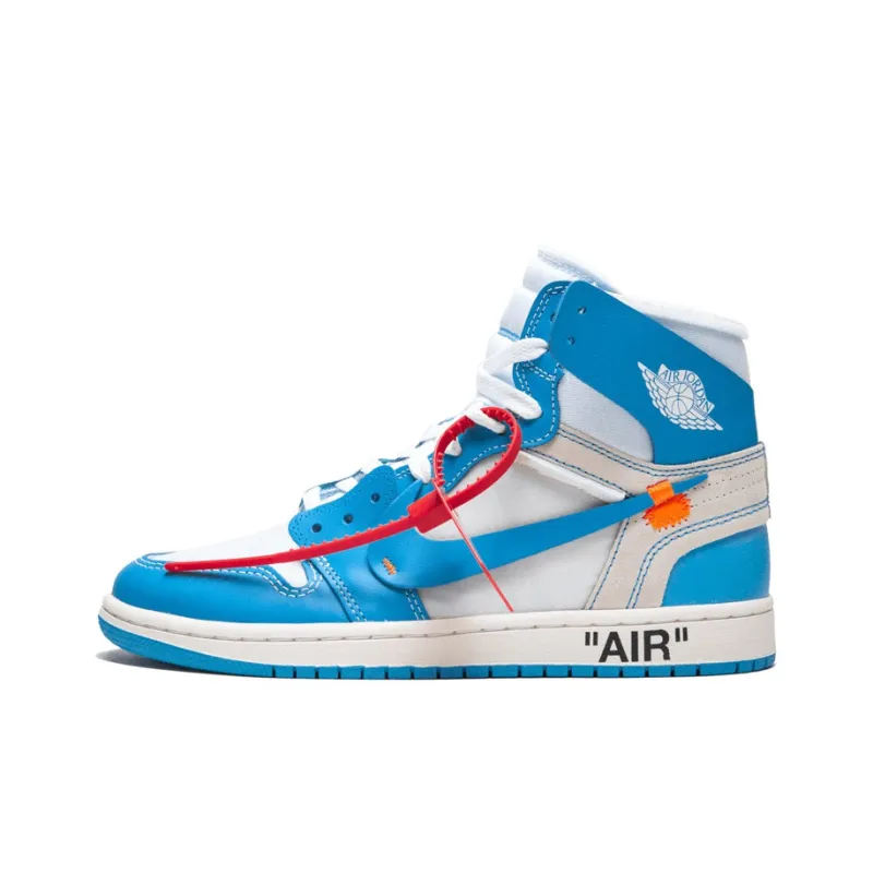 Uabat Jordan 1 Retro High Off-White University Blue AQ0818-148