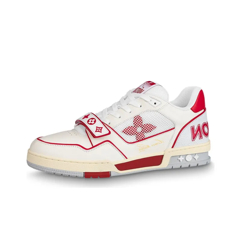Uabat Louis Vuitton Trainer Red Mesh  1A98VL / 1A98VJ