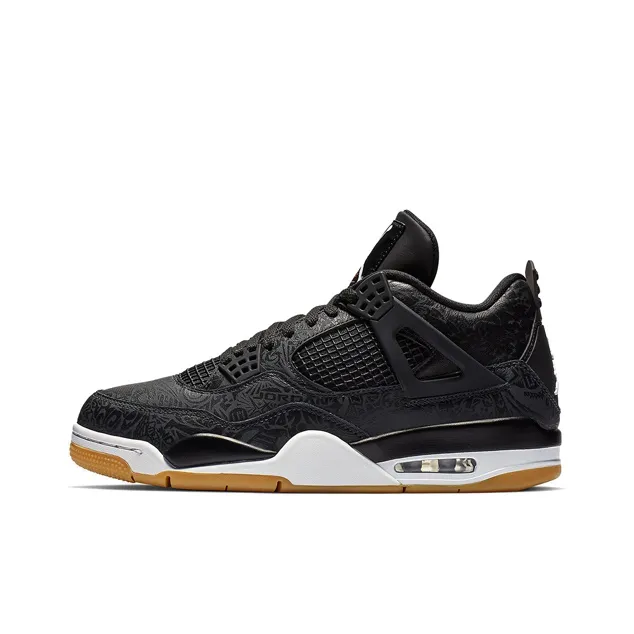 Uabat Air Jordan 4 Retro Laser Black Gum CI1184-001