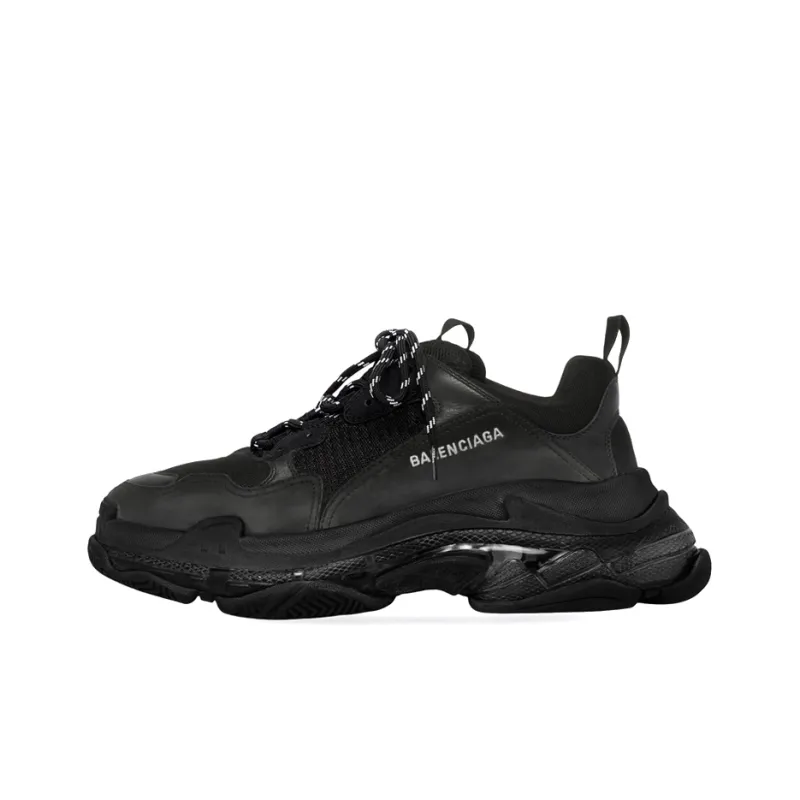 Uabat Balenciaga Triple S Black (2019)  534217 W09O1 1000/ 534217 W2CA1 1000