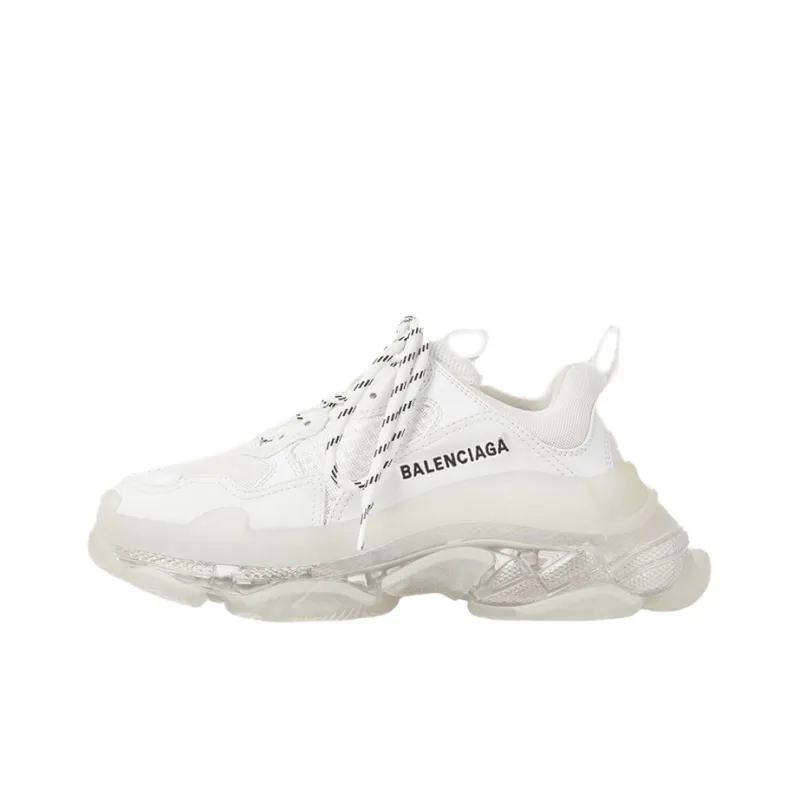 Uabat Balenciaga Triple S Clear Sole White  541624W2FB19000