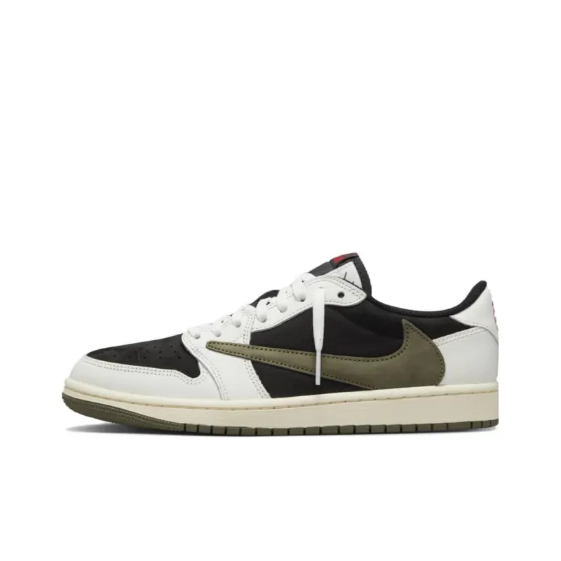 Uabat Air Jordan 1 Retro Low OG SP Travis Scott Olive DZ4137-106