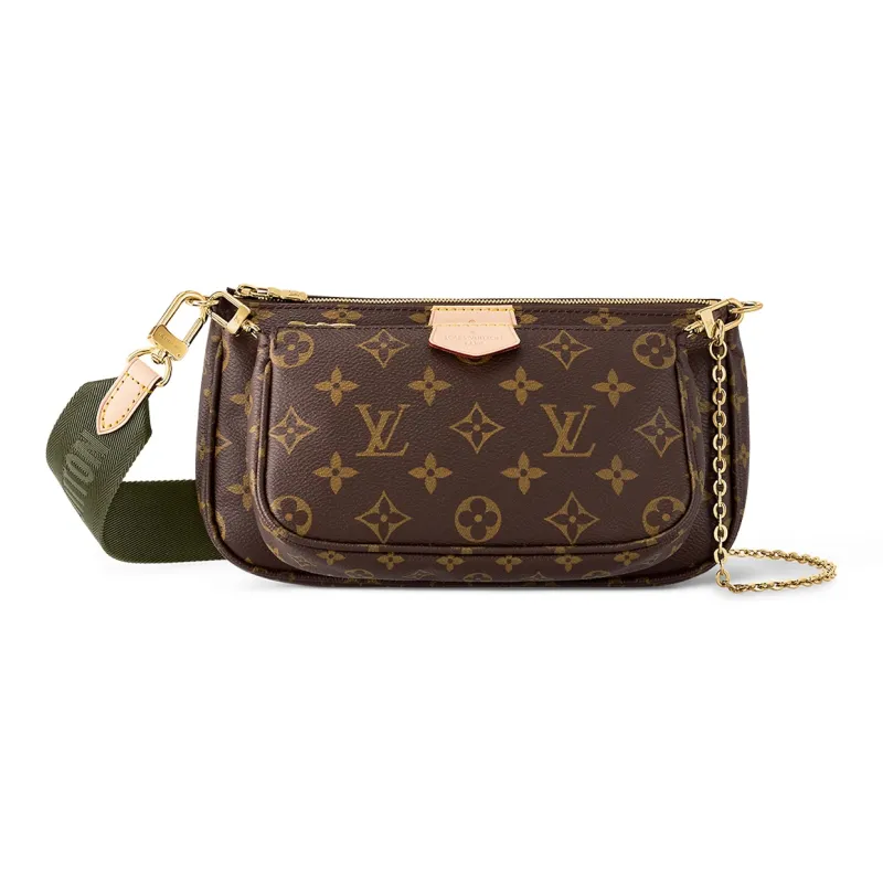 Uabat Louis Vuitton Multi Pochette Accessoires Monogram Khaki M44813