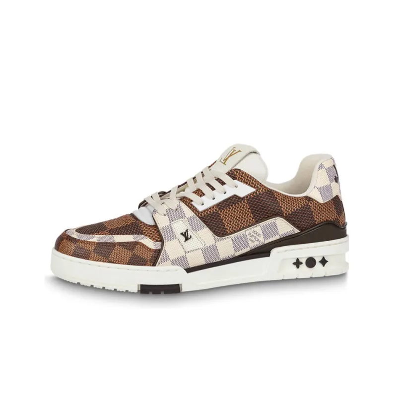 Uabat Louis Vuitton LV Trainer #54 Damier Ebene Multi  1AAST7