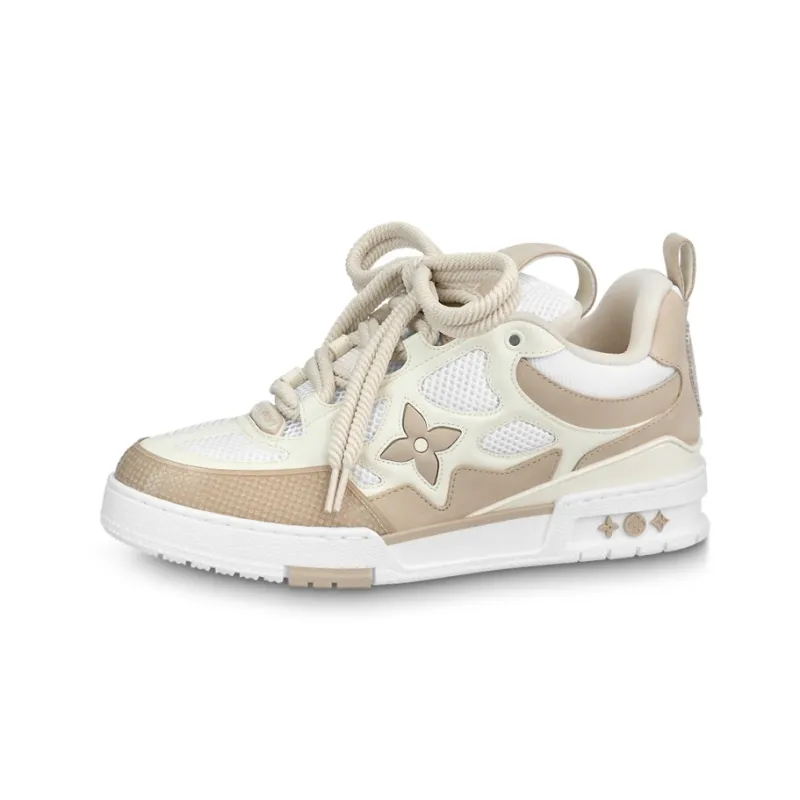 Uabat Louis Vuitton LV Skate Sneaker Beige White 1AARQH