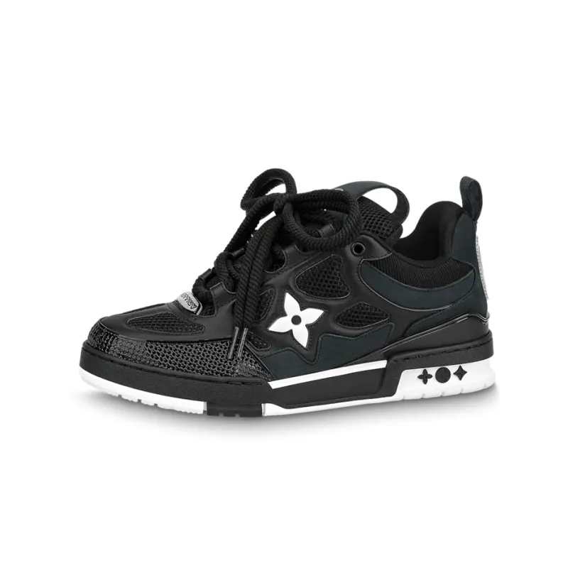 Uabat Louis Vuitton LV Skate Sneaker Black White  1AARR1