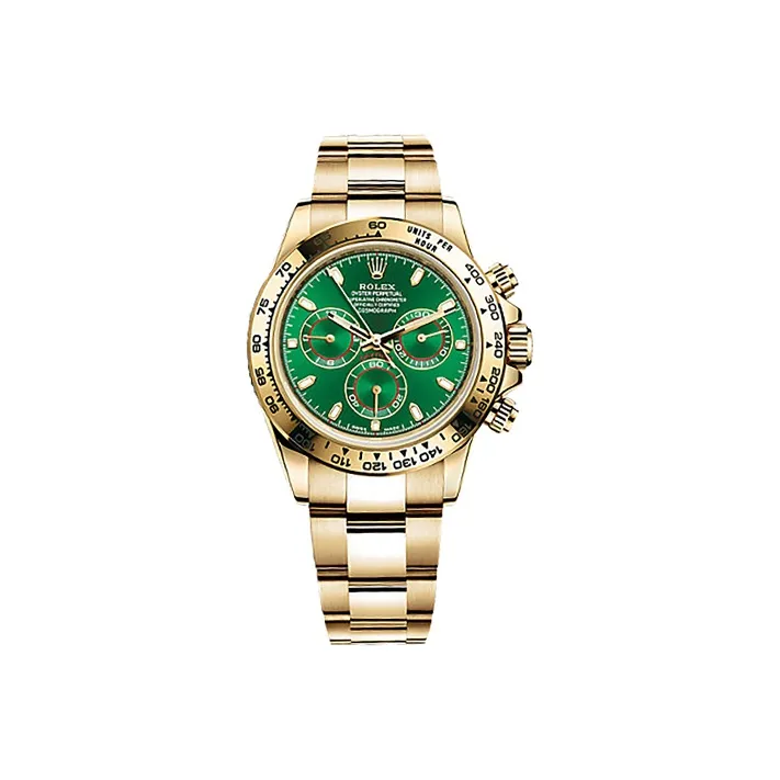 ROLEX Men Cosmometer Diagonal Swiss Watch