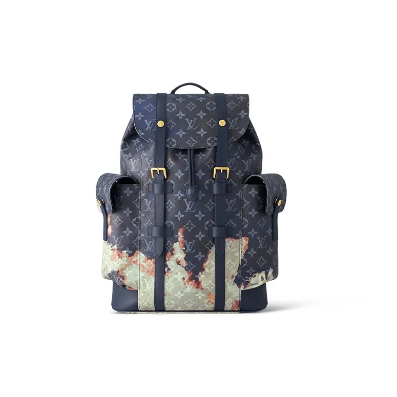 Uabat Louis Vuitton Christopher MM Ink Blue M46805