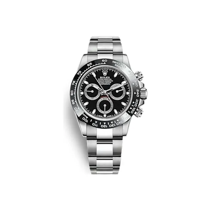 ROLEX Men Cosmometer Diagonal Swiss Watches