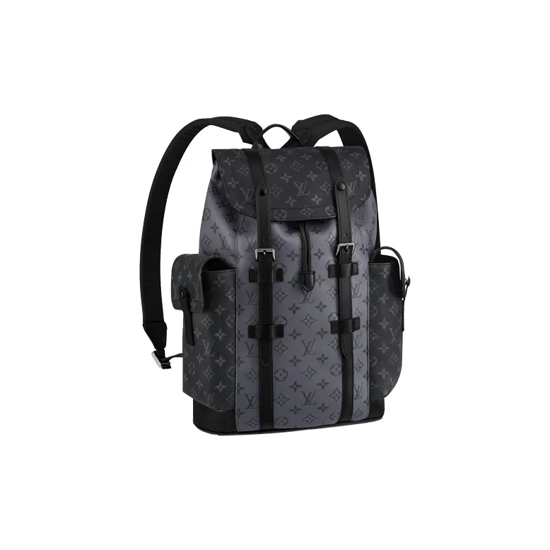 Uabat Louis Vuitton Christopher Monogram Eclipse Reverse PM Gray M45419