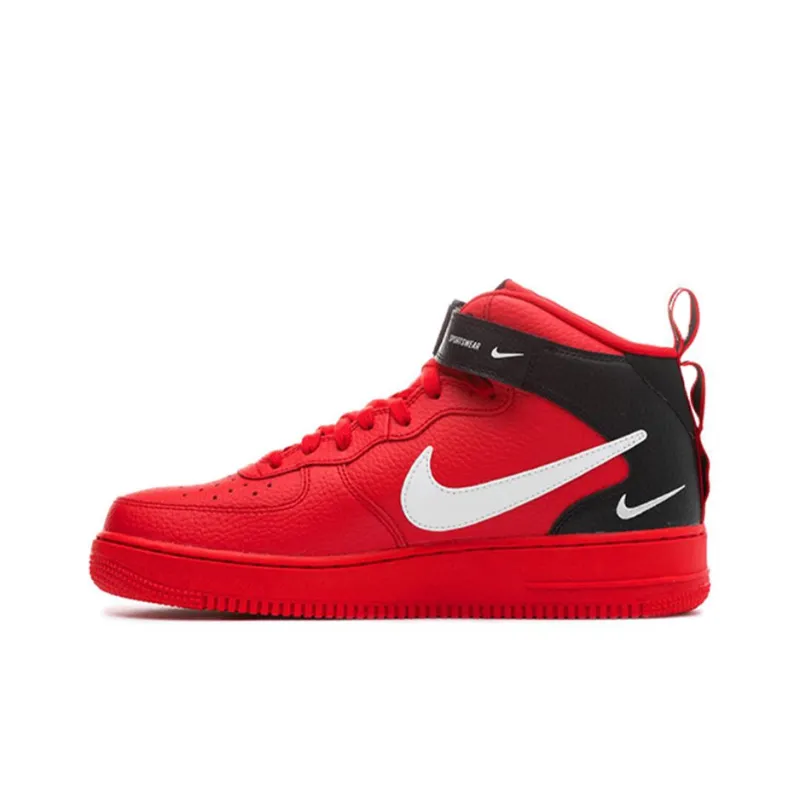 Uabat Nike Air Force 1 Mid Utility University Red 804609-605