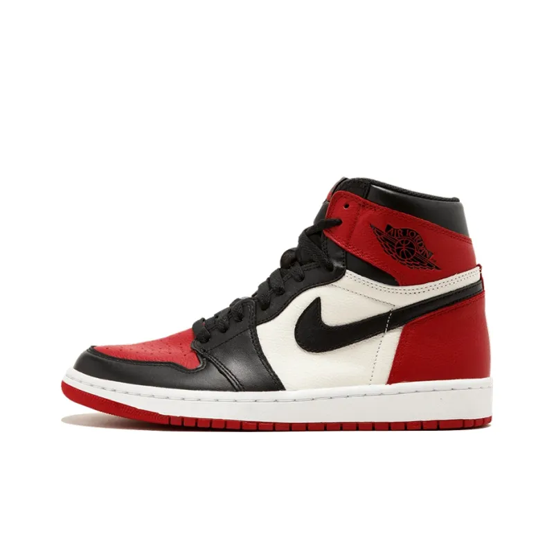 Uabat Jordan 1 Retro High Bred Toe 555088-610