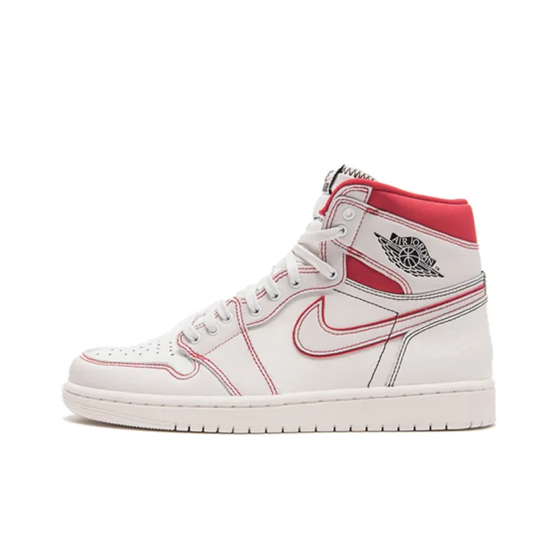 Uabat Jordan 1 Retro High Phantom Gym Red 555088-160