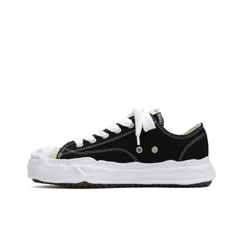 Uabat Maison Mihara Yasuhiro Hank OG Sole Canvas Low Black A05FW702