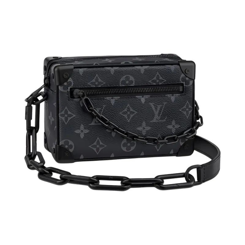 Uabat Louis Vuitton Mini Soft Trunk Monogram Eclipse Black M44735