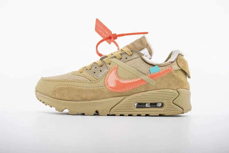 Uabat Air Max 90 OFF-WHITE Desert Ore AA7293-200