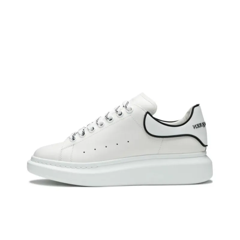 Uabat Alexander McQueen Oversized White Black Trim 625156WHXMT9074